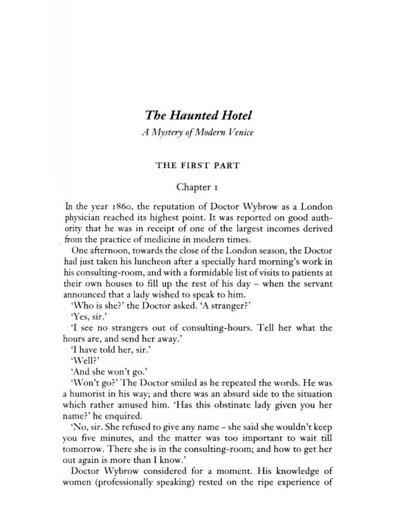 The Haunted Hote & Other Strange Tales