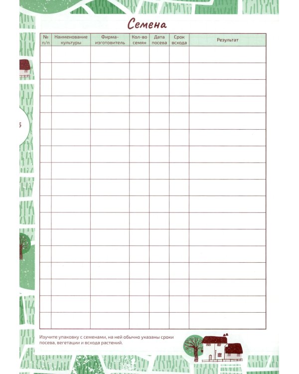 Ваша теплица. Дневник-помощник