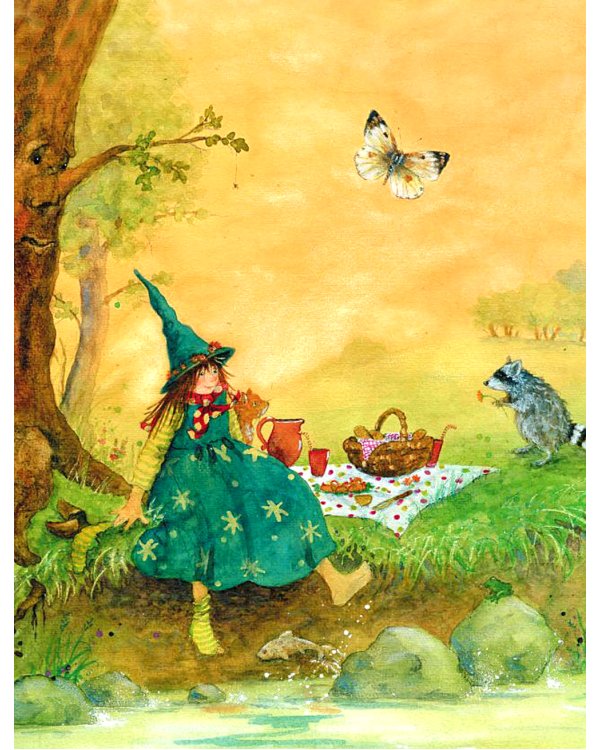 Маленькая колдунья Мерлинда и дракон Игорь: сказка