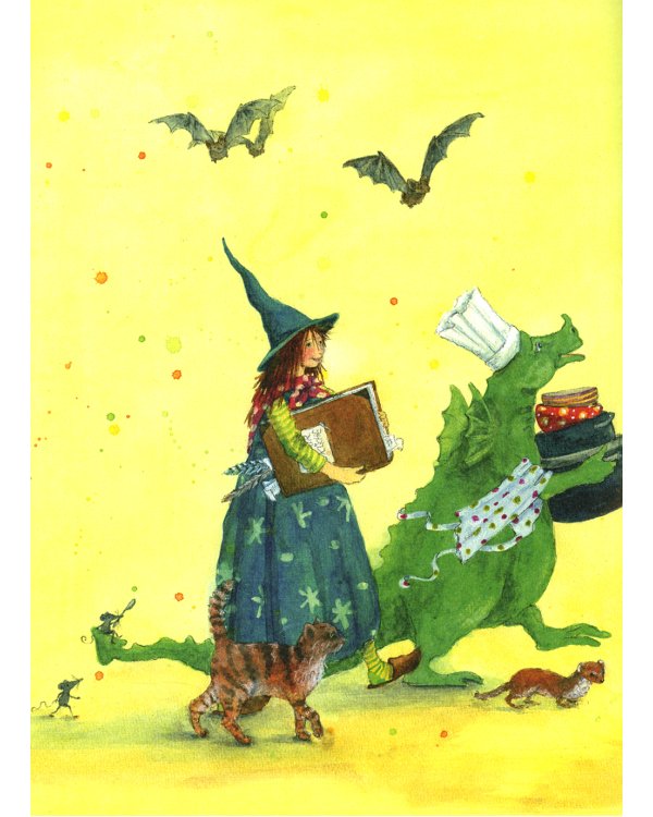 Маленькая колдунья Мерлинда и дракон Игорь: сказка