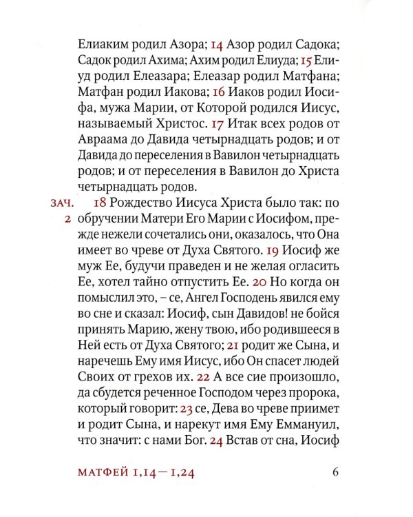 Евангелие подарочное (кожа, золотой обрез, закладка)