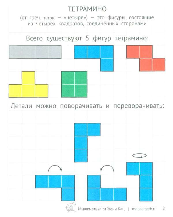 Мышкин тетрис. Увлекательные задачи для детей 5–10 лет