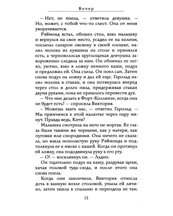 Вечер: роман