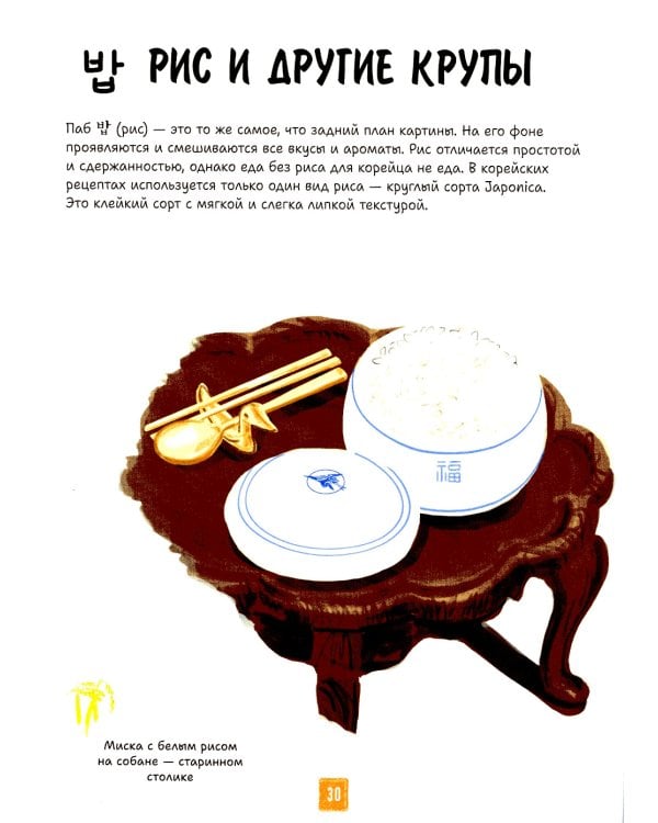 Корейская кухня в иллюстрациях