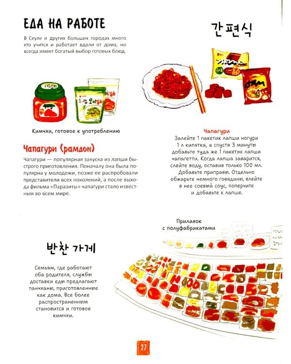 Корейская кухня в иллюстрациях