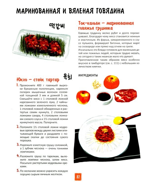 Корейская кухня в иллюстрациях