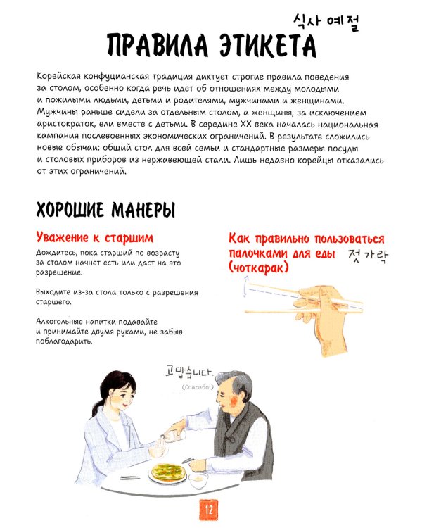 Корейская кухня в иллюстрациях