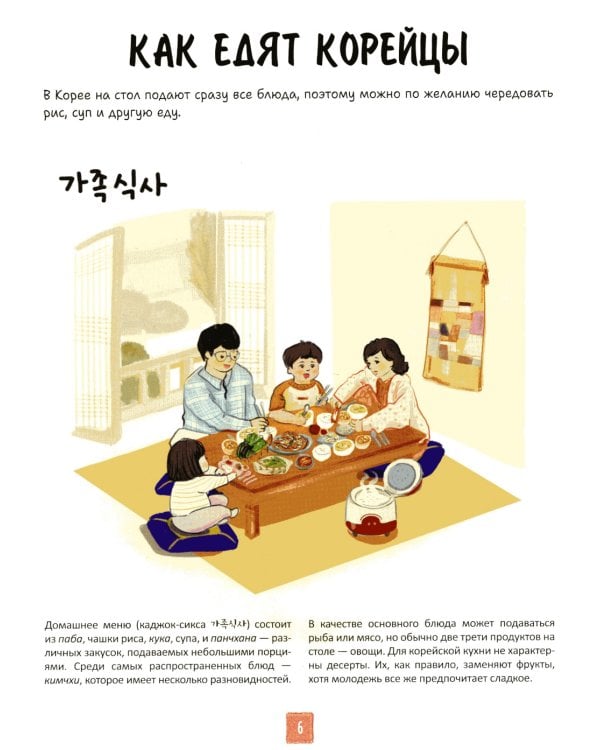 Корейская кухня в иллюстрациях