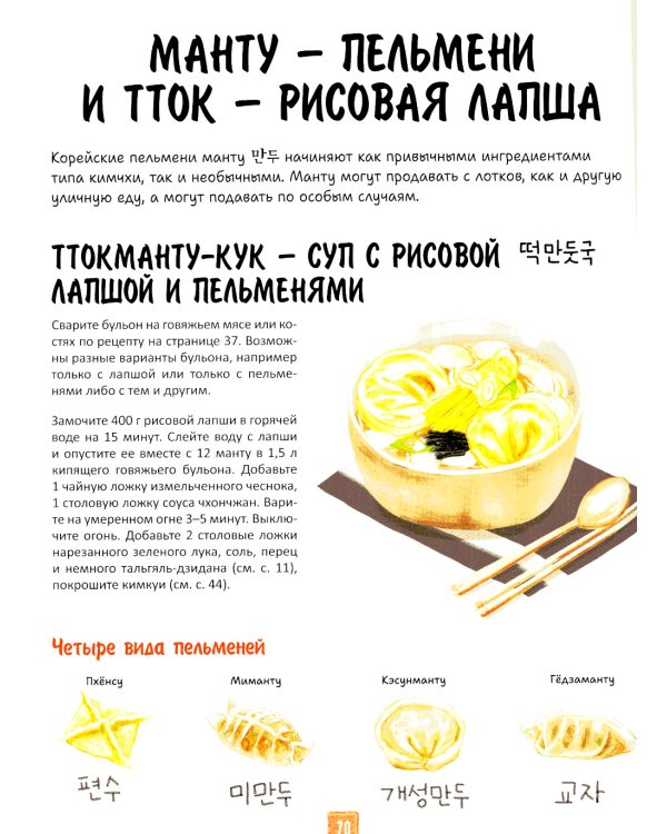 Корейская кухня в иллюстрациях