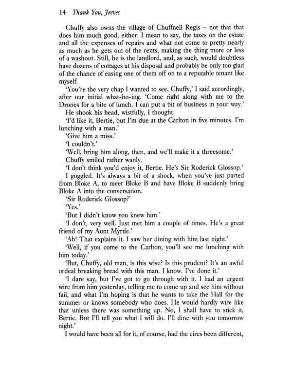 The Jeeves Omnibus. Vol 1