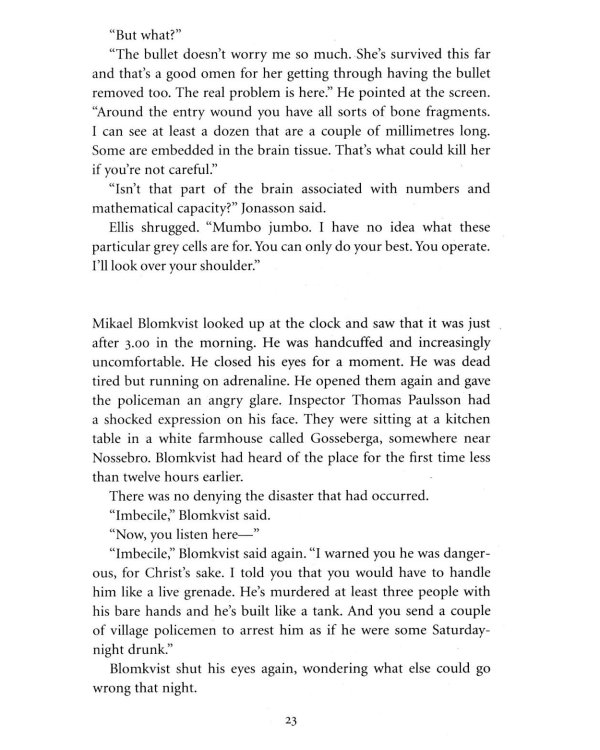 The Girl Who Kicked the Hornets' Nest