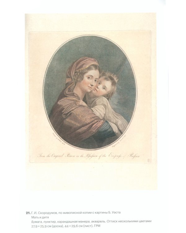 Подражание и отражение: Портретная гравюра в России второй половины XVIII века