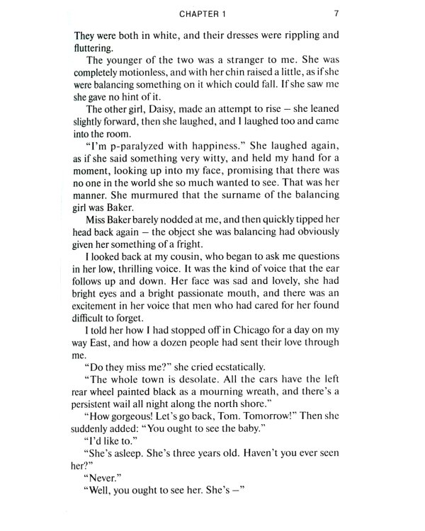 The Great Gatsby = Великий Гэтсби: книга для чтения на англ.яз. Уровень В1