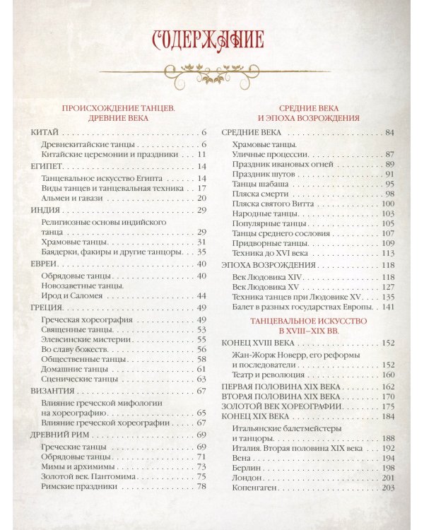 Иллюстрированная история танца