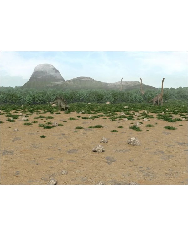 Моя книга наклеек. Динозавры (более 300 наклеек)