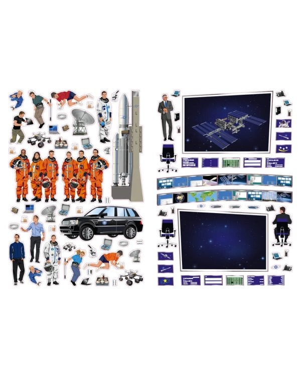 Моя книга наклеек. Космос (более 300 наклеек)