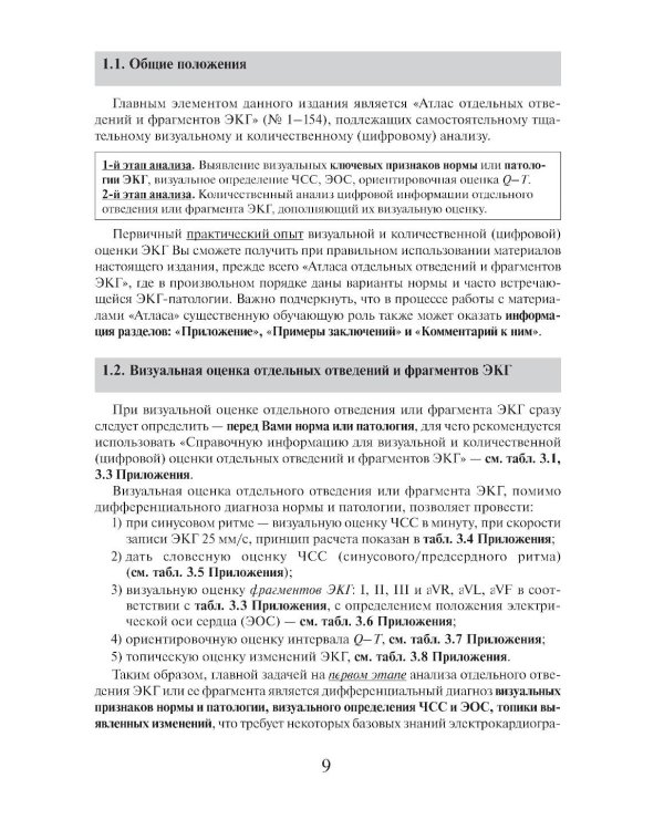 Азбука оценки отдельных отведений и фрагментов ЭКГ. Стартовый самоучитель по оценке ЭКГ