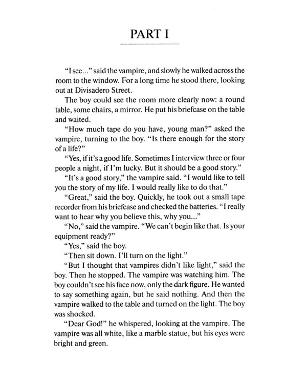 Interview with the Vampire = Интервью с вампиром: книга для чтения на англ.яз. Pre-Intermediate