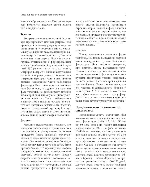 Алопеции. Диагностика и лечение