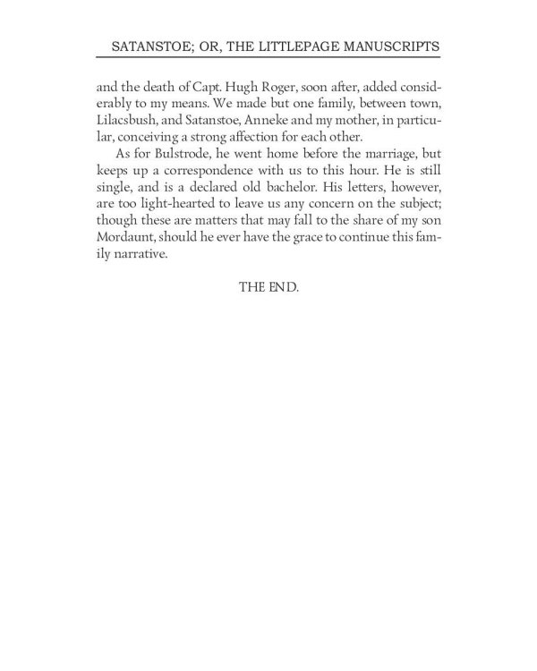 Satanstoe; or, The Littlepage Manuscripts = Сатанстоу. Т. 6: на англ.яз