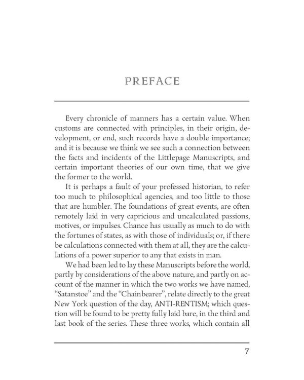 Satanstoe; or, The Littlepage Manuscripts = Сатанстоу. Т. 6: на англ.яз