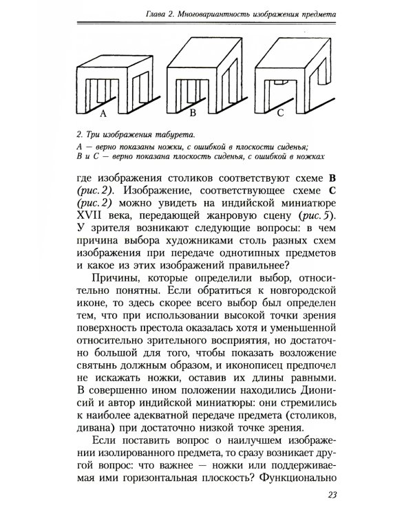 Геометрия картины и зрительные восприятия