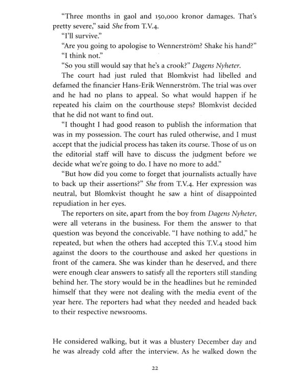 The Girl With The Dragon Tattoo