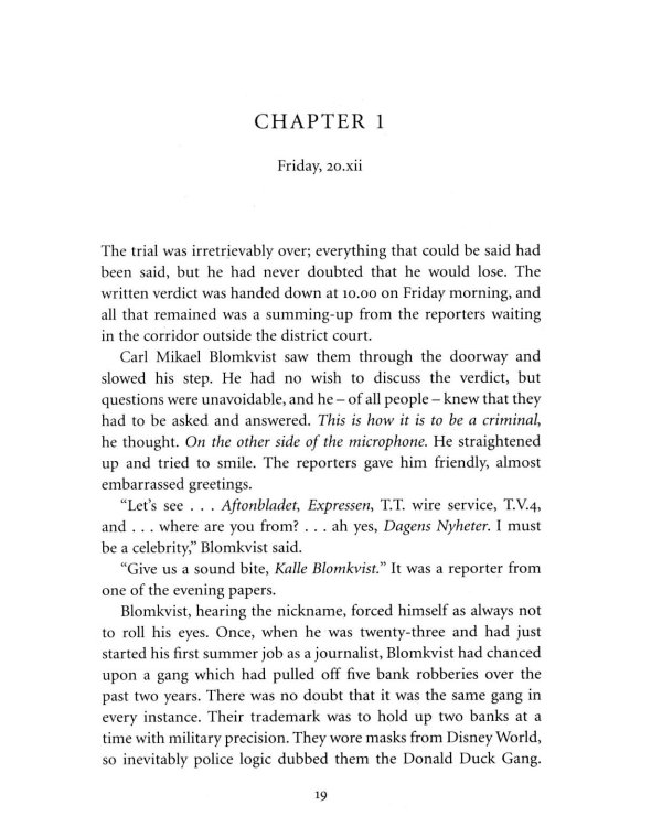 The Girl With The Dragon Tattoo