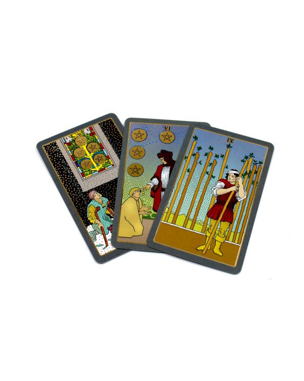 Золотое Таро Уэйта (78 карт + 2 знака)