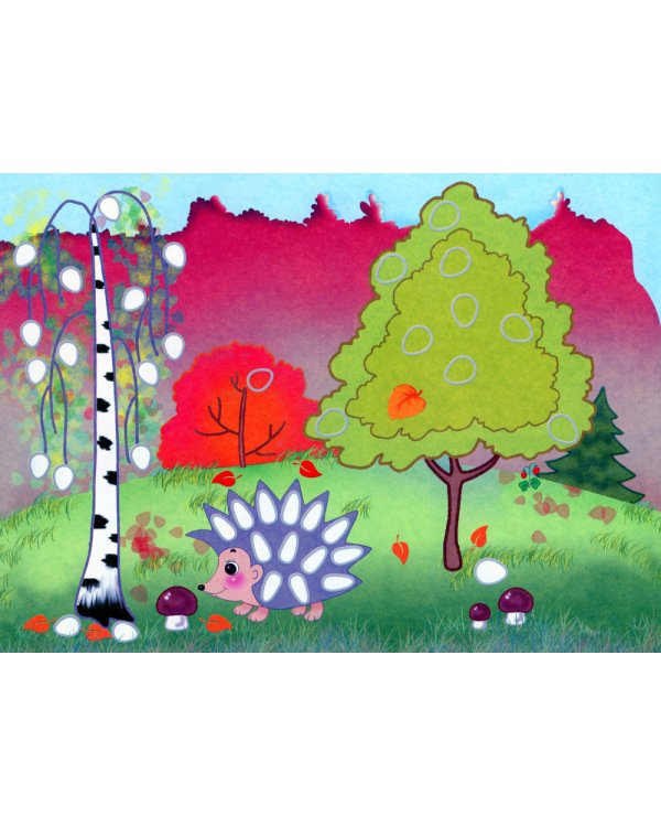 Цветные пальчики