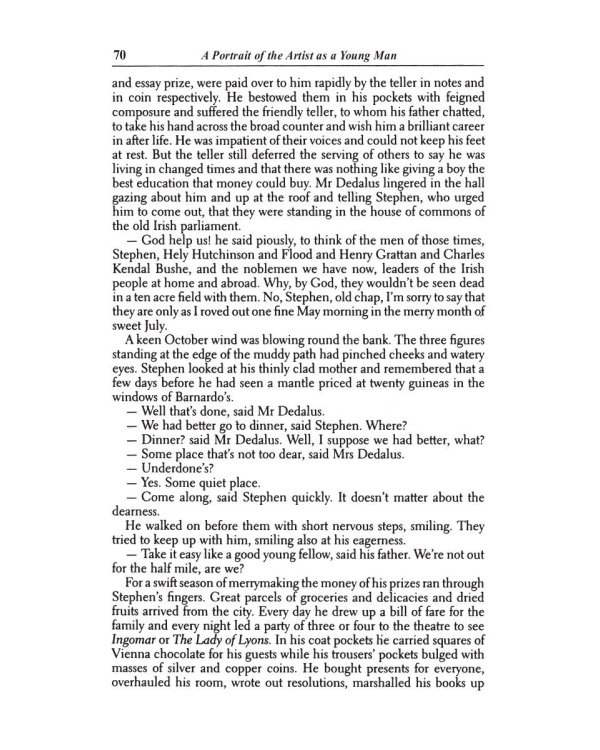 A Portrait of the Artist as a Young Man