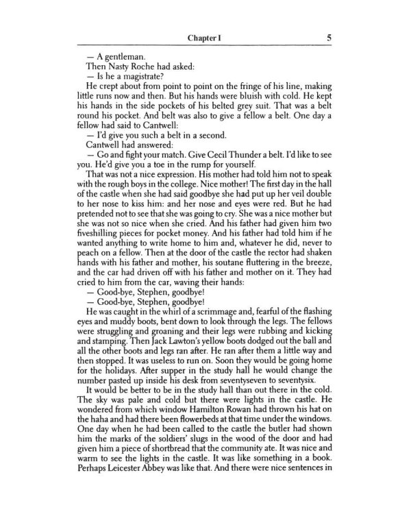 A Portrait of the Artist as a Young Man