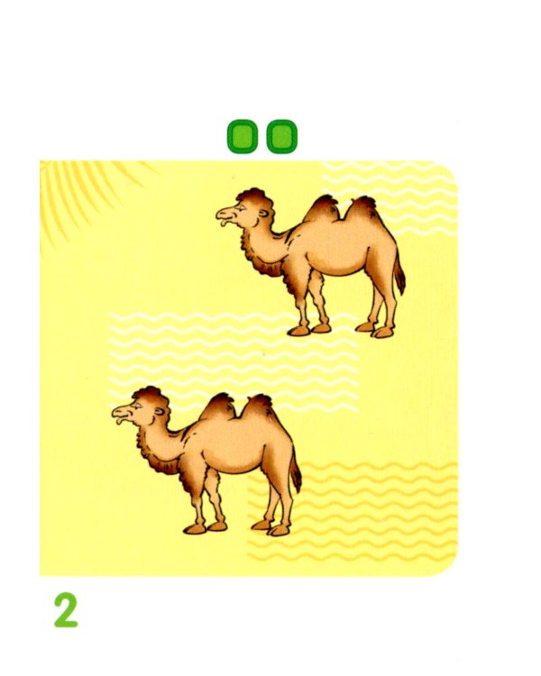 Учимся считать до 10 (50 карточек в комплекте)