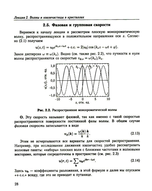 Физика конденсированного состояния. Курс лекций