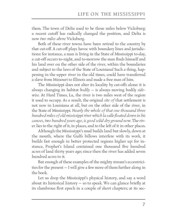 Life on the Mississippi