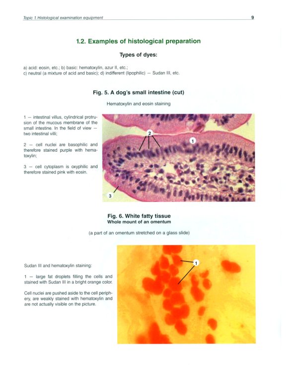 Atlas of Histology, Cytology and Embryology