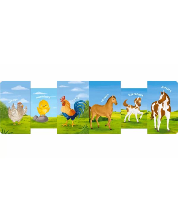 Мама, папа и малыш. Домашние животные