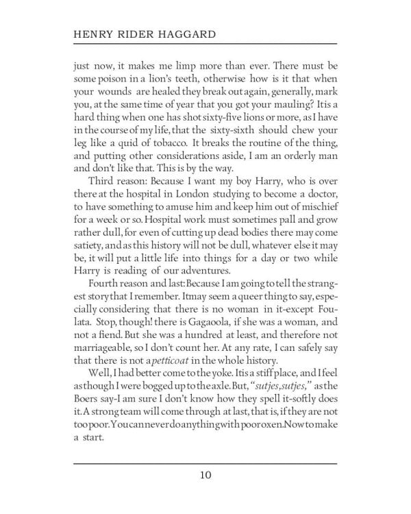 King Solomon's Mines &amp; Allan Quatermain