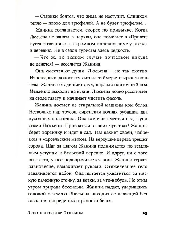 Я помню музыку Прованса: роман