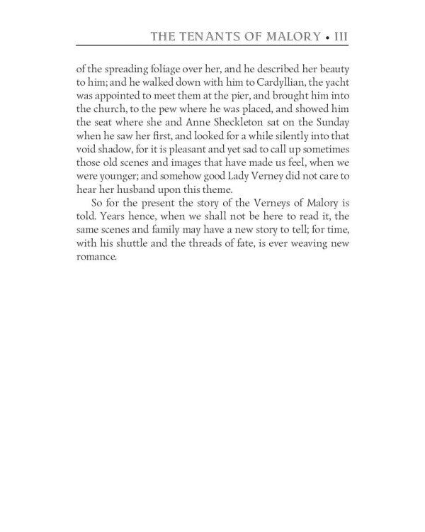 The Tenants of Malory 3