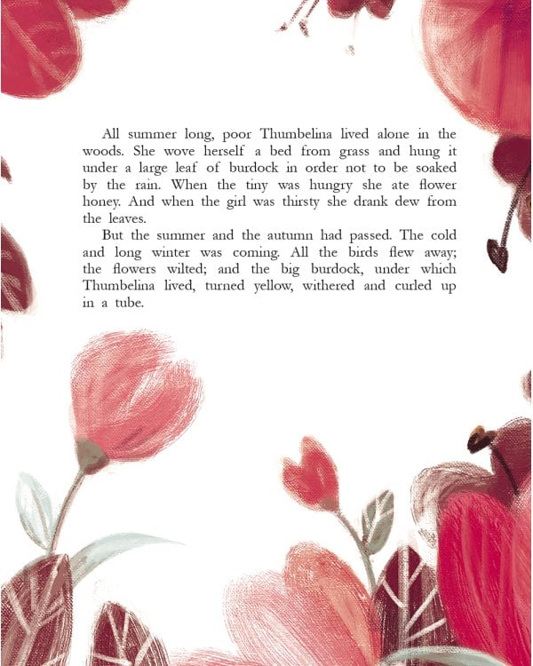 Дюймовочка (на английском языке)