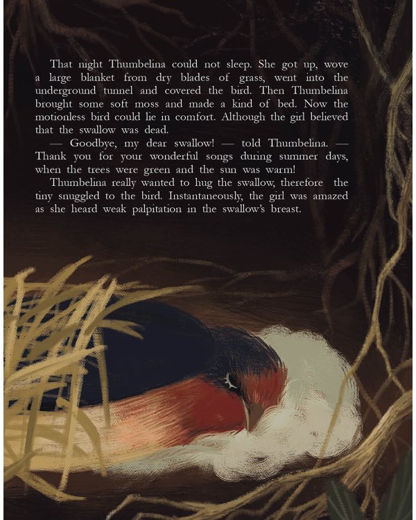 Дюймовочка (на английском языке)