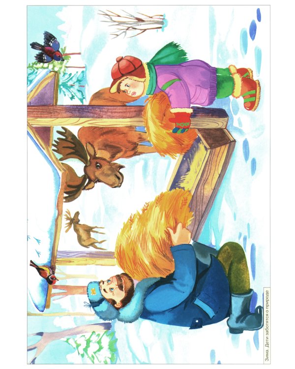 Зима. Рассказы по картинкам. Наглядно-дидактическое пособие