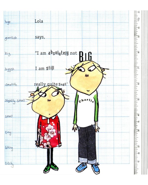 I Am Too Absolutely Small For School