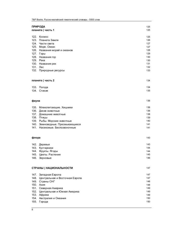 Русско-малайский тематический словарь. 5000 слов