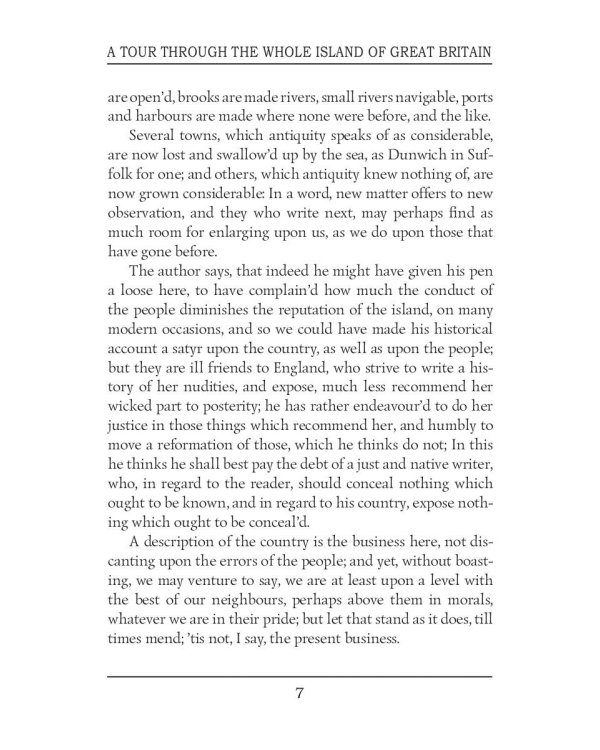 A Tour Through the Whole Island of Great Britain I