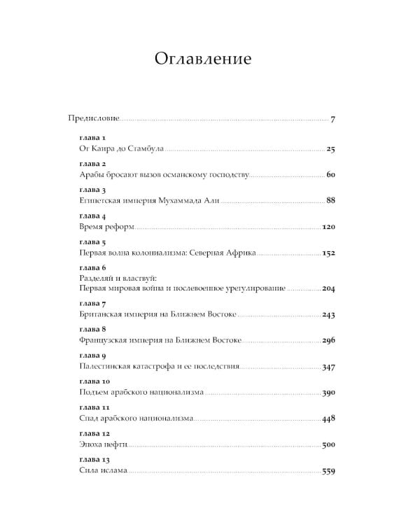 Арабы. История. XVI-XXI вв