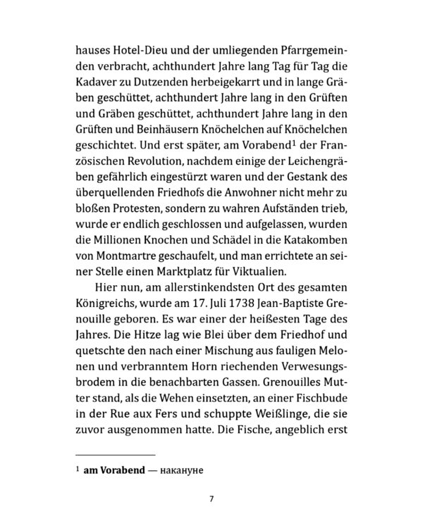 Парфюмер. История одного убийцы (книга для чтения на немецком языке)