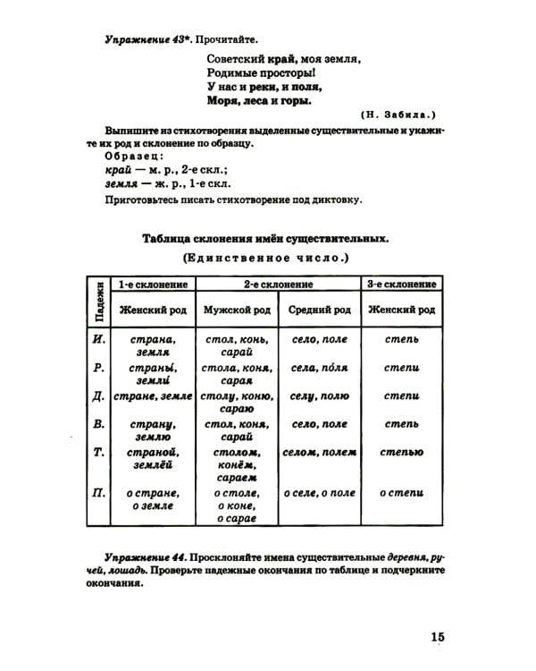 Русский язык для 4 класса начальной школы [1958]: Учебное пособие