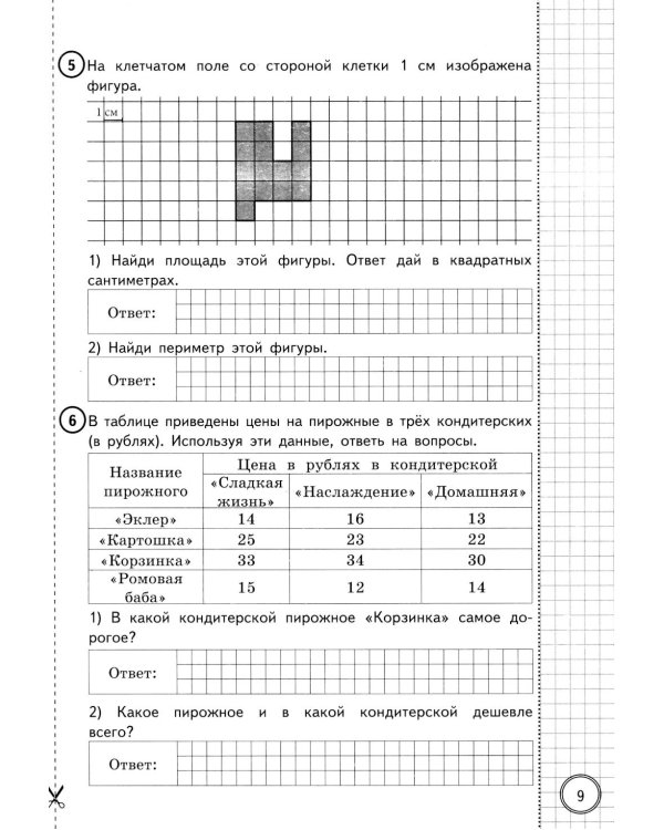 ВПР. Математика. 4 кл. 25 вариантов . Типовые задания. ФОГОС